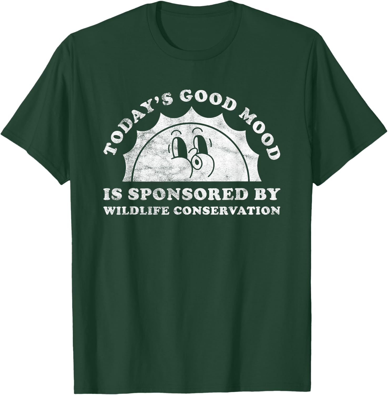 Funny Cute Retro Wildlife Conservation Animal Conservation T-Shirt - T-Shirt | Forest