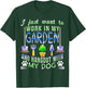 Gardening Dog Lover Gardener Garden Pet Gifts Plants T-Shirt - T-Shirt | Forest
