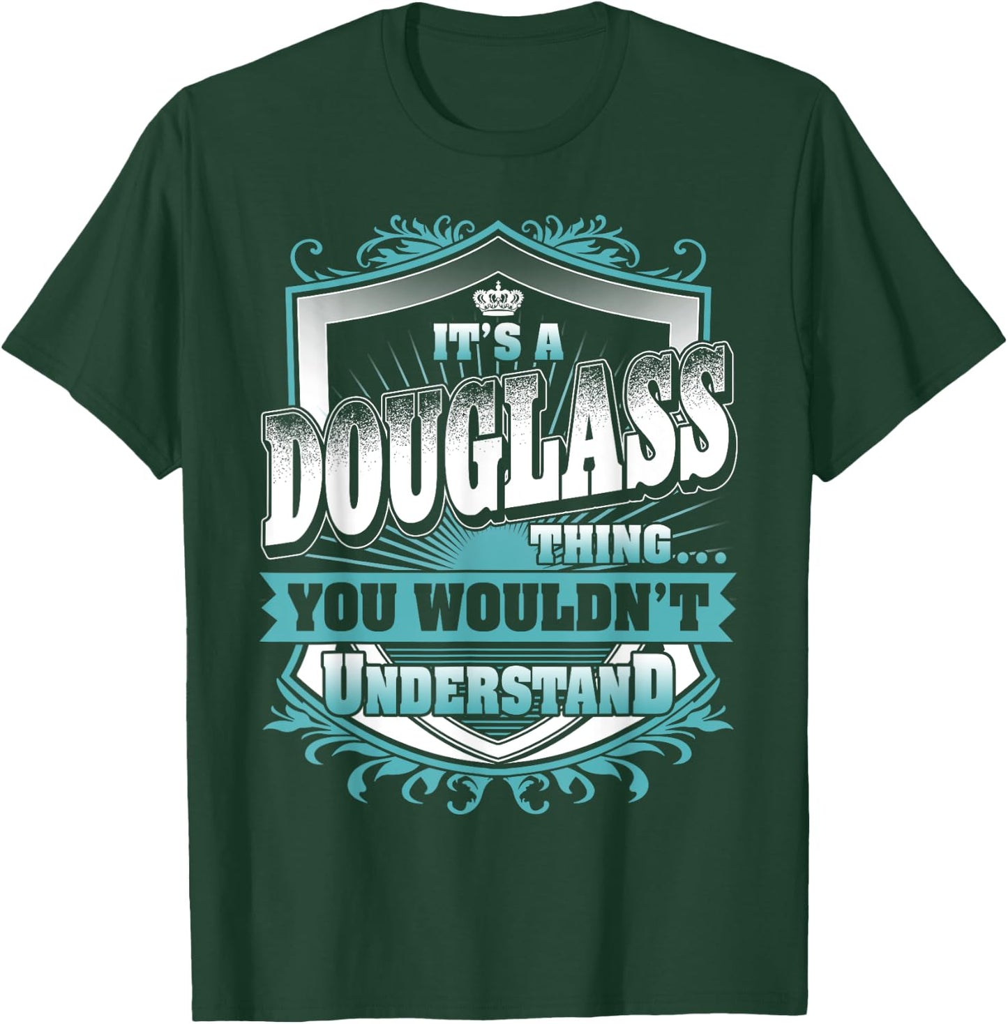 It's A DOUGLASS Thing You Wouldn't Understand Name Vintage T-Shirt - T-Shirt | Forest