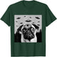 Alien UFO Funny Pug Dog Lover Men Women Kids T-Shirt - T-Shirt | Forest
