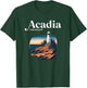 Acadia National Park Maine Retro Style T-Shirt - T-Shirt | Forest