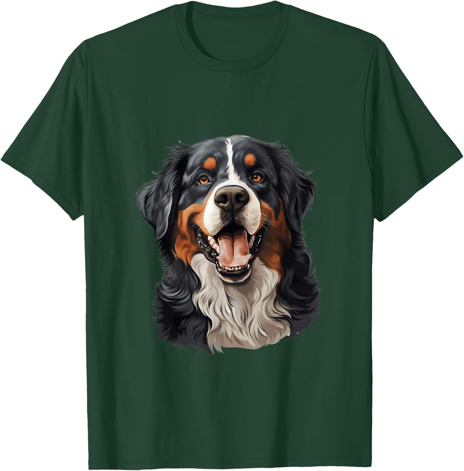 Bernese Mountain Dog T-Shirt - T-Shirt | Forest