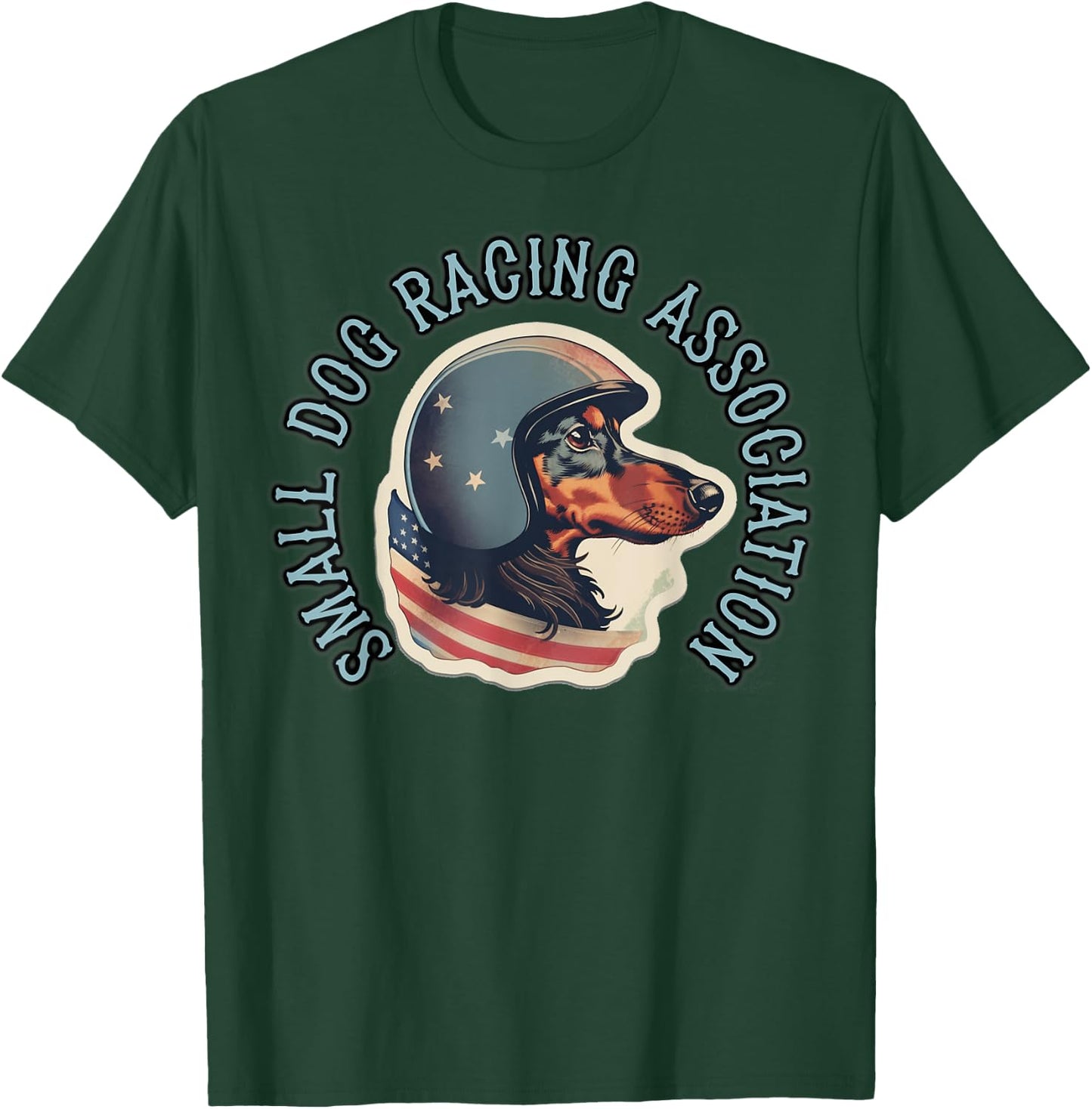 Dachshund Racing - Dog Race - Weiner Dog Men Women Kids T-Shirt - T-Shirt | Forest