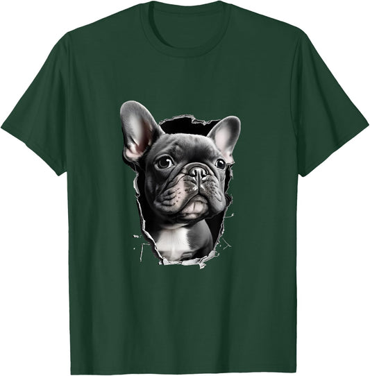 French Bulldog Kids Clothes Frenchie Dad Mom T-Shirt - T-Shirt | Forest