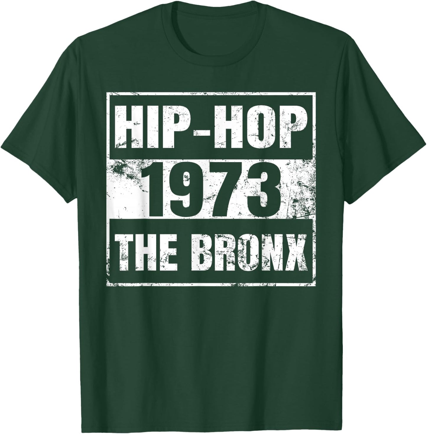 Hip-hop 50 Years Old Since 1973 the Bronx New York City T-Shirt - T-Shirt | Forest