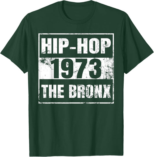 Hip-hop 50 Years Old Since 1973 the Bronx New York City T-Shirt - T-Shirt | Forest