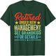 Retired 2026 Under New Management See Grandkids For Details T-Shirt - T-Shirt | Forest
