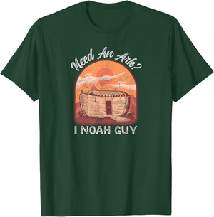 Need an Ark I Noah Guy Christian Pun Funny Humor T-Shirt - T-Shirt | Forest