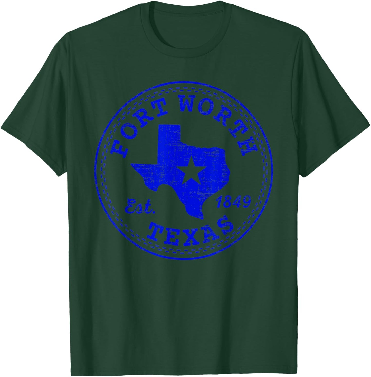 Fort Worth Texas T-Shirt - T-Shirt | Forest