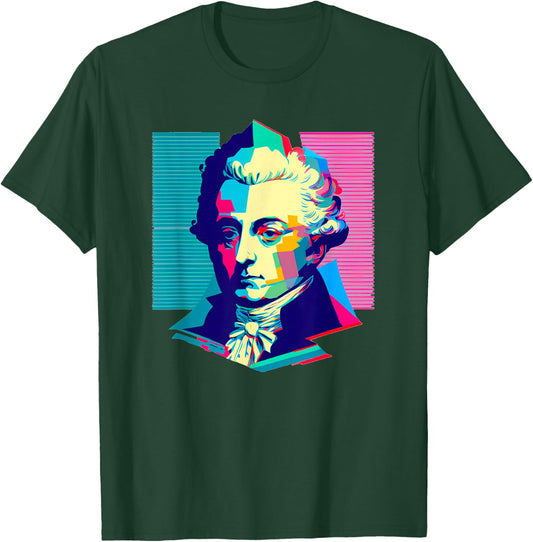 Wolfgang Amadeus Mozart T-Shirt - T-Shirt | Forest