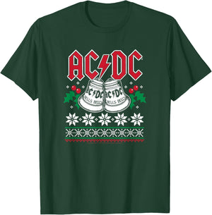 ACDC - Hells Bells Christmas T-Shirt - T-Shirt | Forest