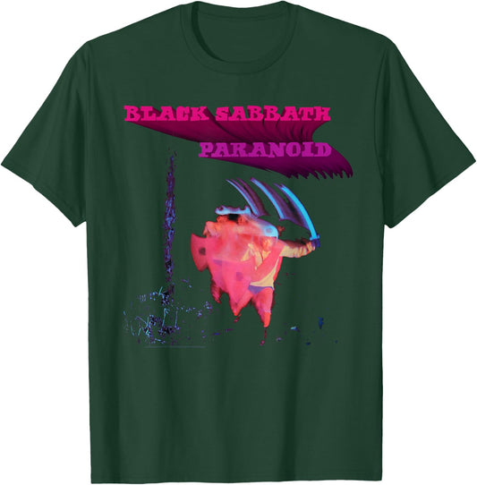 Black Sabbath Official Paranoid Motion Trails T-Shirt - T-Shirt | Forest