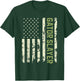 Alligator Hunter American Flag, Patriotic Gator Slayer Women Men T-Shirt - T-Shirt | Forest