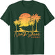 North Shore Beach Hawaii Oahu Surf Vintage Surfer Retro T-Shirt - T-Shirt | Forest