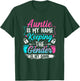 Gender Reveal Design for a Keeper of the Gender Aunt T-Shirt - T-Shirt | Forest