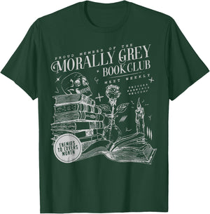 Morally Grey Book Club Morally Grey is My Favorite Color T-Shirt - T-Shirt | Forest