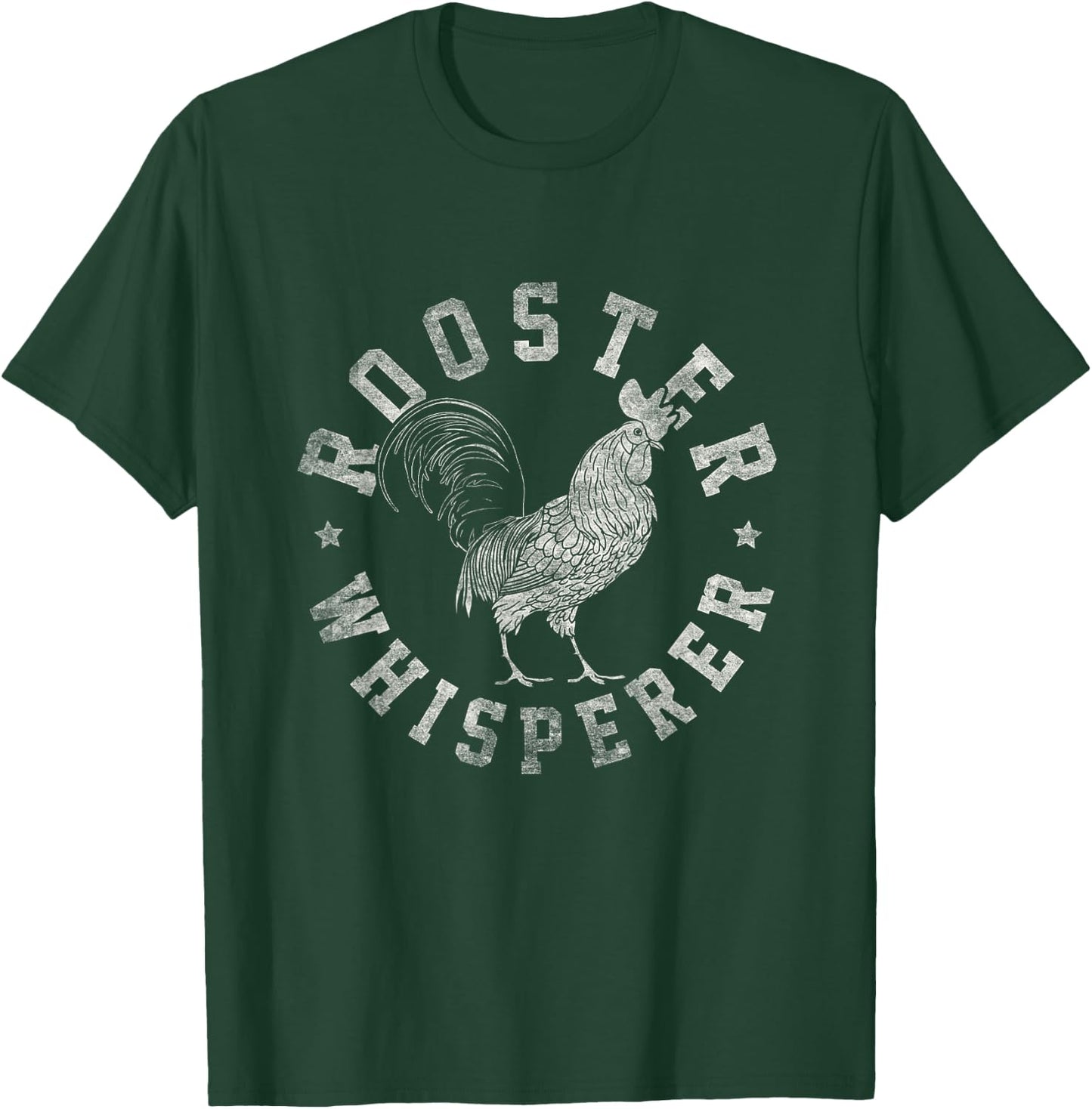 Rooster Whisperer Cock Fighting Apparel T-Shirt - T-Shirt | Forest