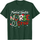 Mental Health Christmas Nurse Crew Nursing Christmas Pattern T-Shirt - T-Shirt | Forest