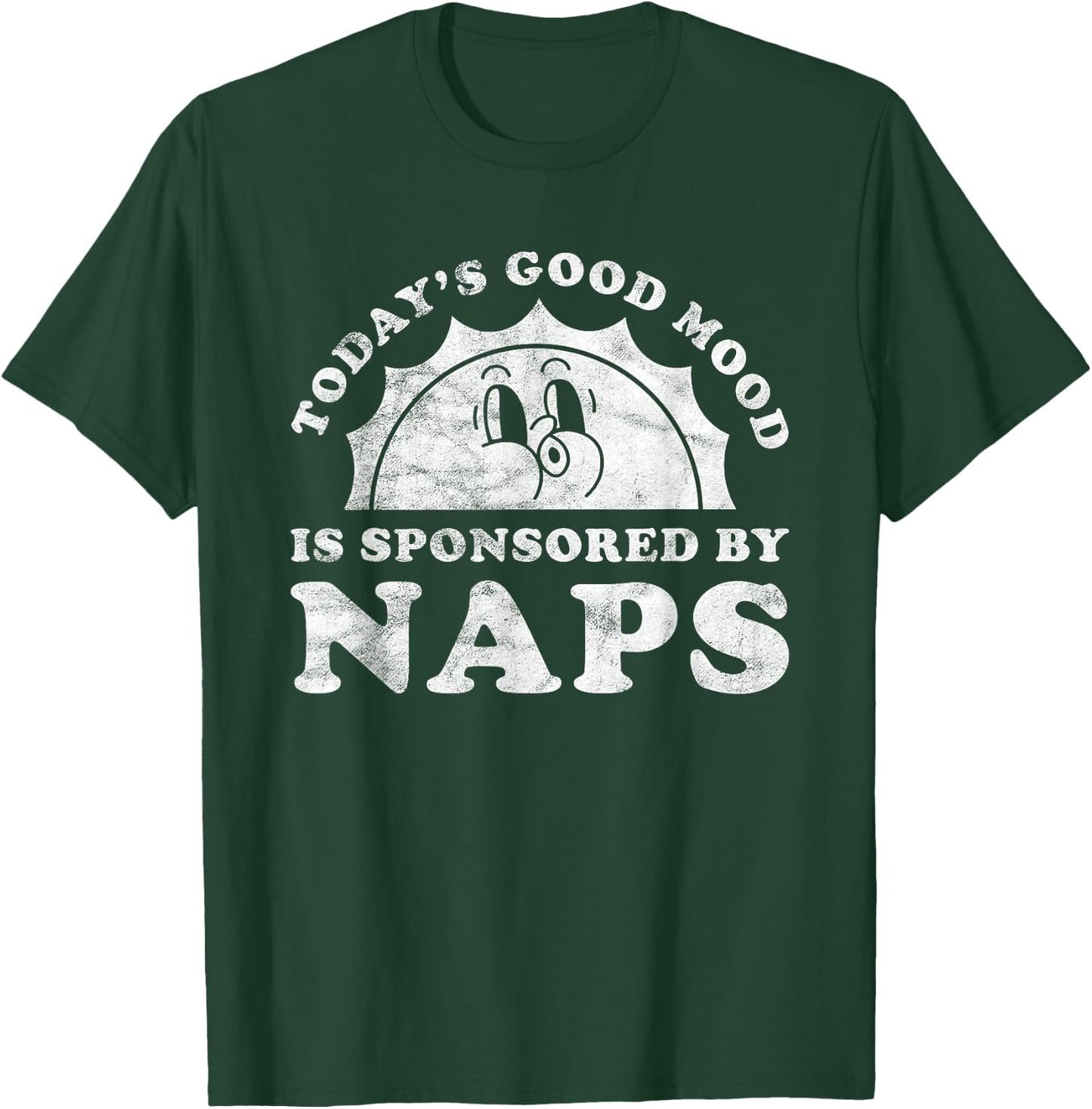 Funny Cute Retro Vintage Naps or Nap T-Shirt - T-Shirt | Forest