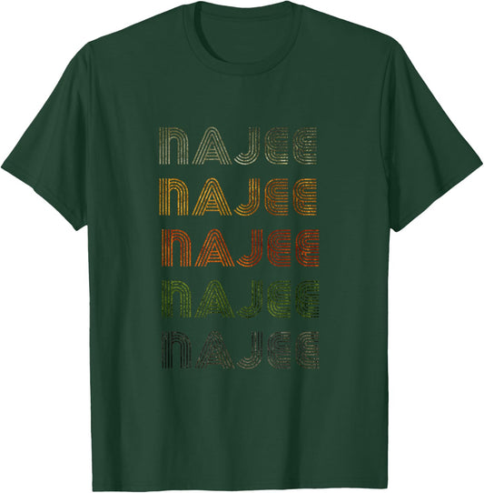 Love Heart Najee Grunge/Vintage Style Black Najee T-Shirt - T-Shirt | Forest