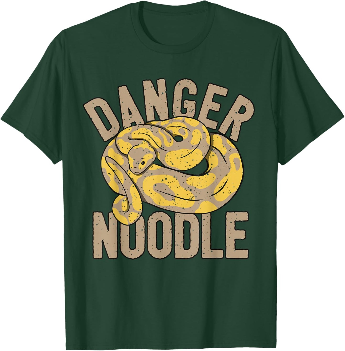 Python Snake - Danger Noodle - Ball Python T-Shirt - T-Shirt | Forest
