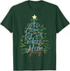 Oh Come Let Us Adore Him, Christmas Tree Quote T-Shirt - T-Shirt | Forest