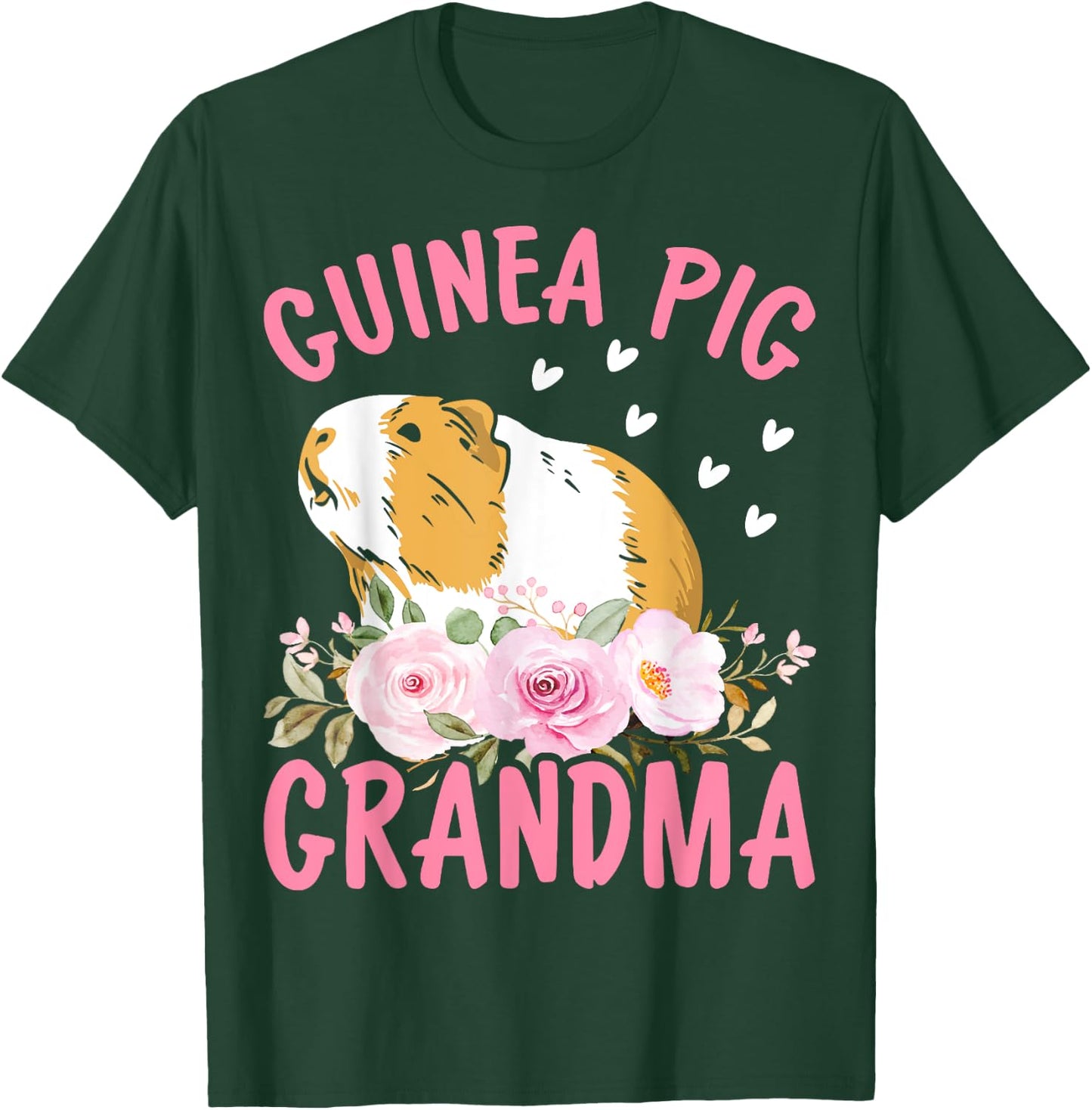 Guinea Pig Grandma T-Shirt - T-Shirt | Forest