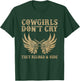 Cowgirls Don't Cry They Reload And Ride Country Music T-Shirt - T-Shirt | Forest