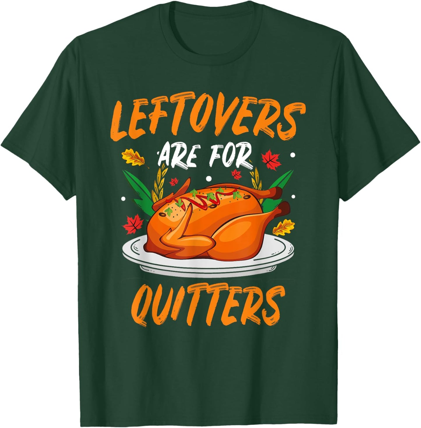 Turkeys Thanksgiving Pilgrim Holiday | & T-Shirt - T-Shirt | Forest