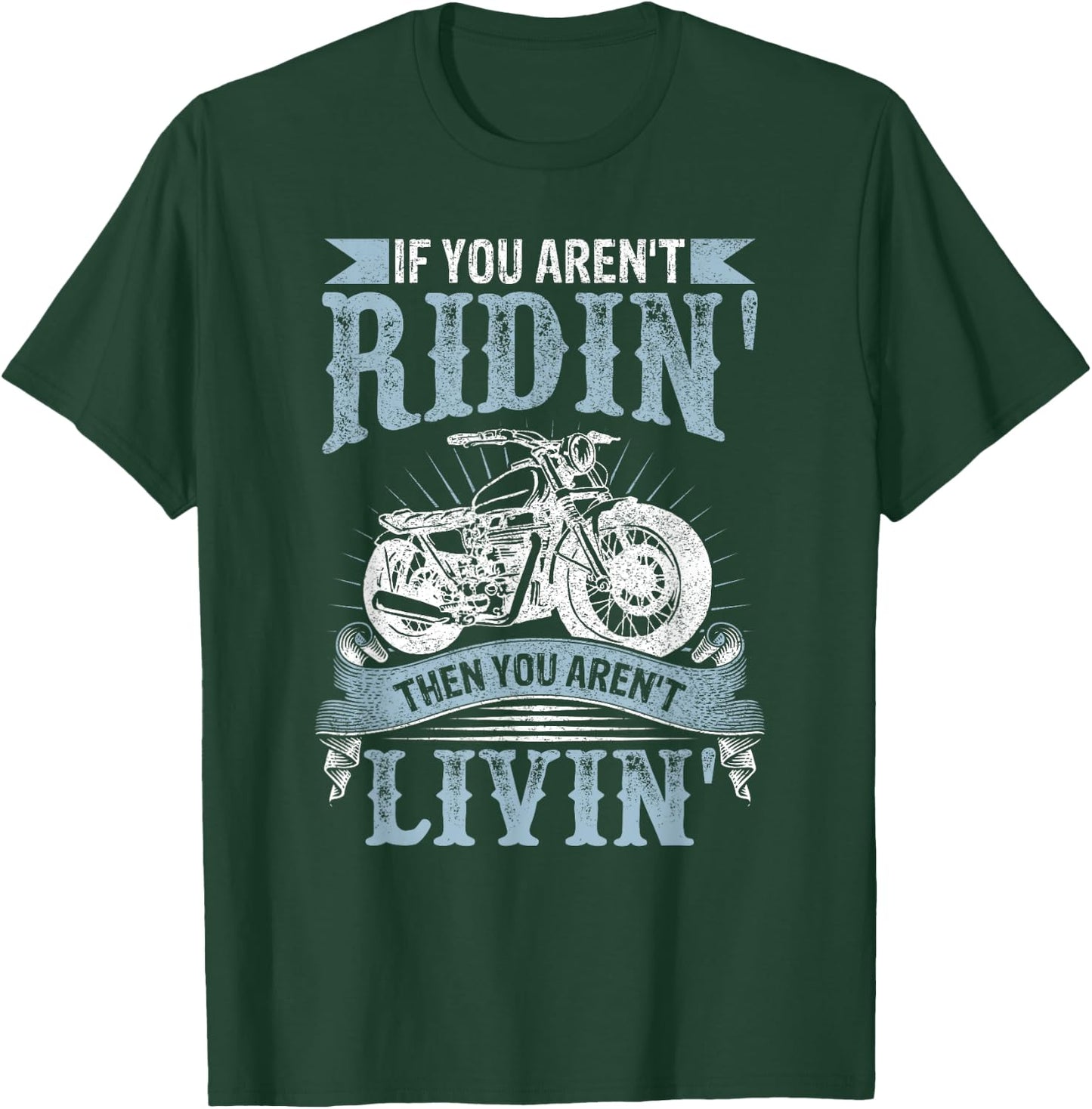 Motorcycle Lover T-Shirt - T-Shirt | Forest