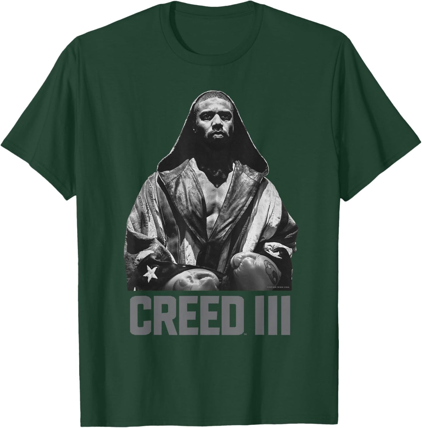 Adonis Creed – Black and White Boxing Robe Creed III T-Shirt - T-Shirt | Forest