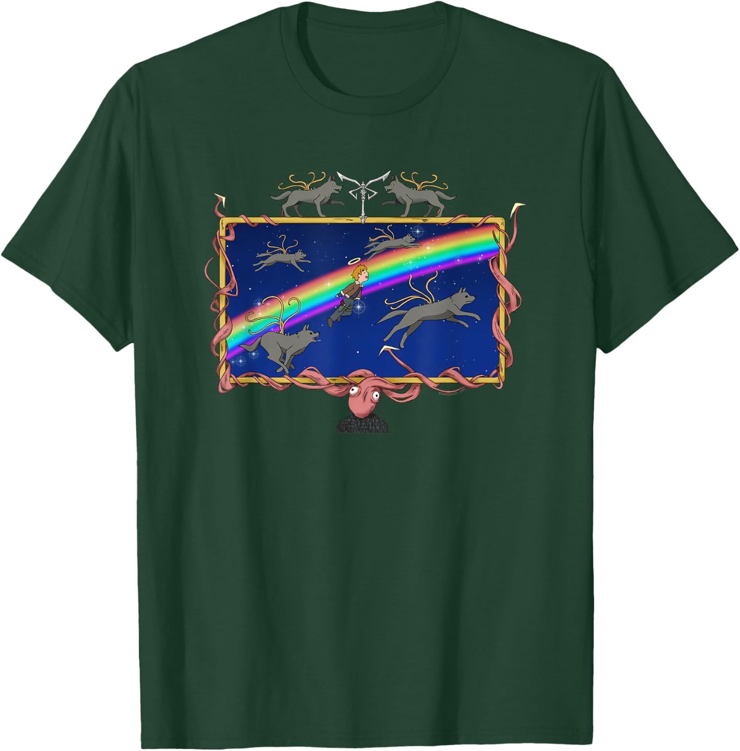 RESIDENT EVIL 4 The Masterpiece Theater "I'm tired" T-Shirt - T-Shirt | Forest