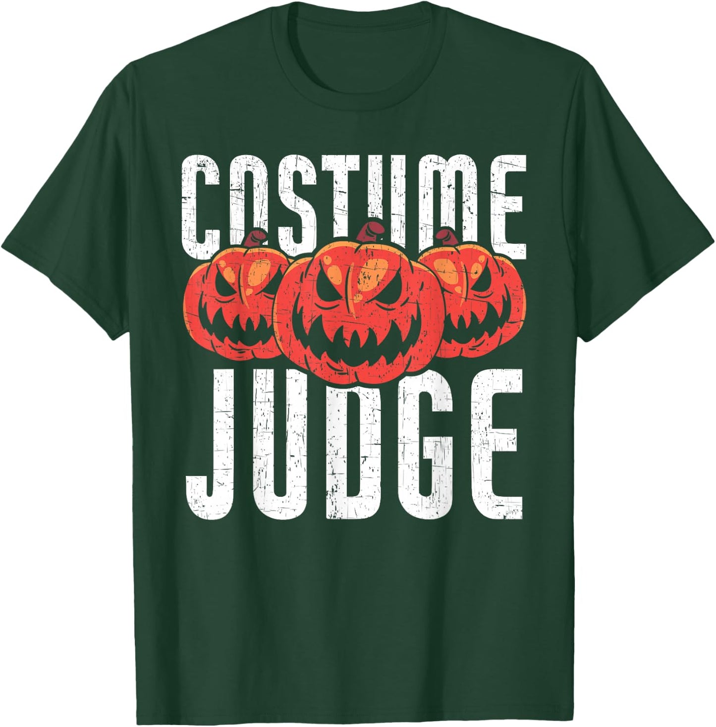 Costume Judge | Halloween Apparel Funny Halloween T-Shirt - T-Shirt | Forest