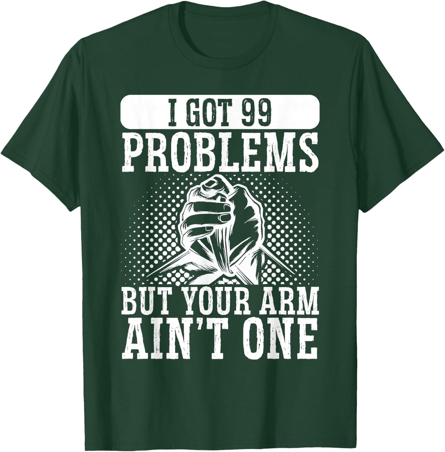 Wrist Turning Arm Wrestling T-Shirt - T-Shirt | Forest