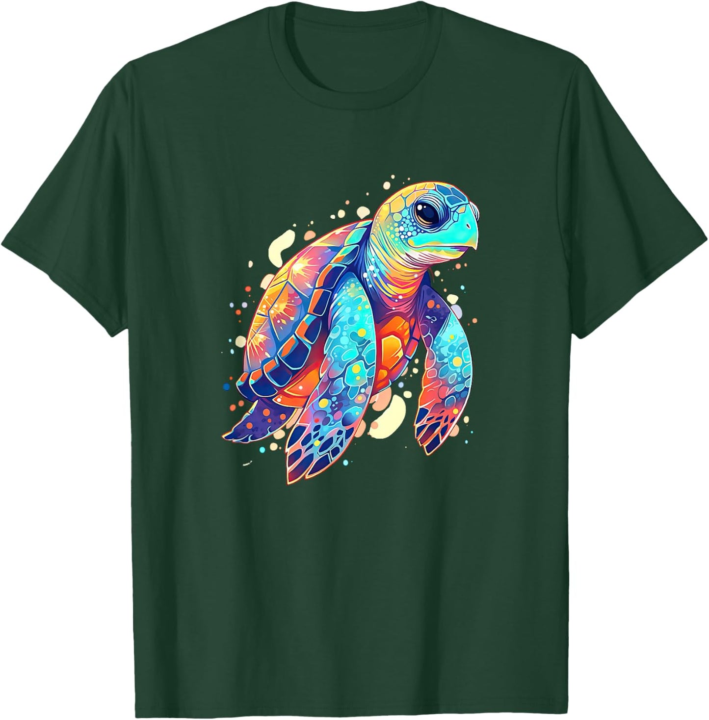 Cute Tortoise Sea Turtle Sea Animal T-Shirt - T-Shirt | Forest