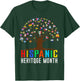 Heart Flag Tree Root Latino National Hispanic Heritage Month T-Shirt - T-Shirt | Forest