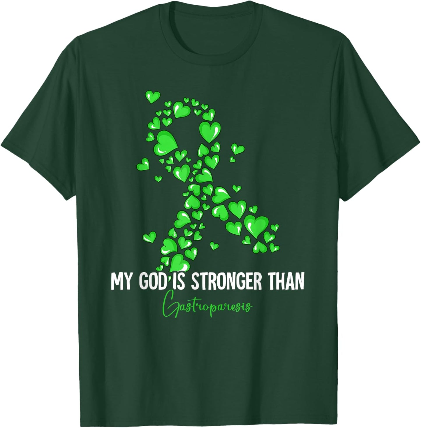 Gastroparesis Awareness T-Shirt - T-Shirt | Forest