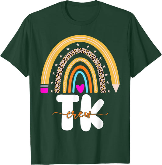 Team TK Transitional Kindergaten TK Crew Squad Teacher Kids T-Shirt - T-Shirt | Forest