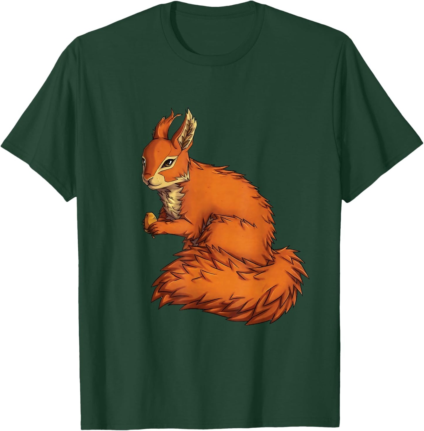 Funny Red Squirrel For Kids Men Women Pet Squirrel Lovers T-Shirt - T-Shirt | Forest