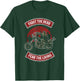 Fight the Dead Fear the Living Scary Zombies Zombie Scary T-Shirt - T-Shirt | Forest