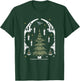 Harry Potter Hogwarts Great Hall Christmas Tree Stamp T-Shirt - T-Shirt | Forest