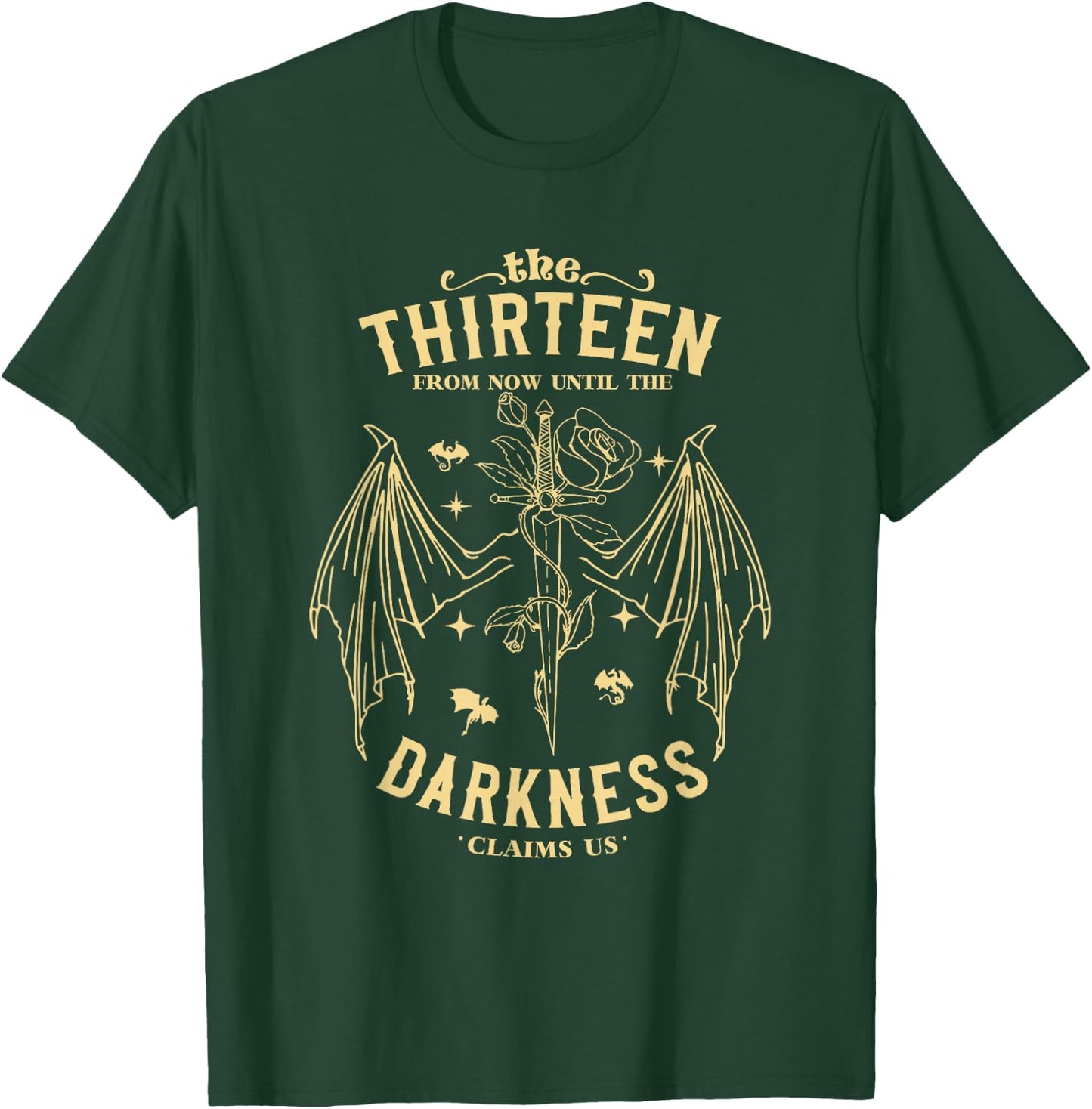 The Thirteen from Now Until The Darkness Claims Us T-Shirt - T-Shirt | Forest