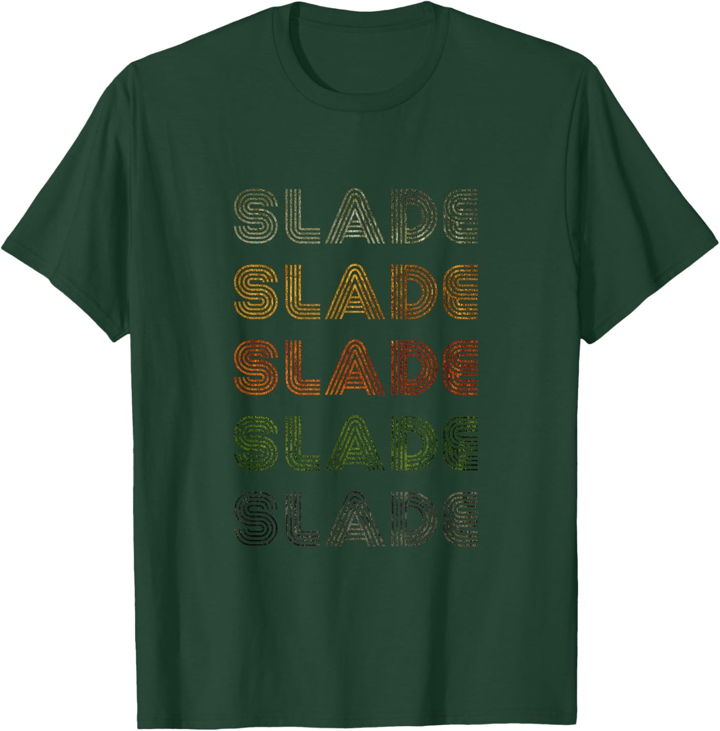 Love Heart Slade Grunge Vintage Style Black Slade T-Shirt - T-Shirt | Forest