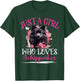Just A Girl Who Loves Schipperkes Dog Girls T-Shirt - T-Shirt | Forest