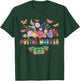 Postal Worker Cute Flowers Butterflies Costume Postal Worker T-Shirt - T-Shirt | Forest