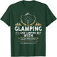 Glamping Definition Glamper Its Like Camping spark campers T-Shirt - T-Shirt | Forest