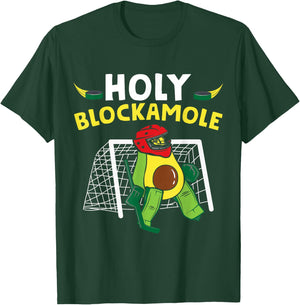 Funny Ice Hockey Goalie Ice Hockey Player Avocado T-Shirt - T-Shirt | Forest