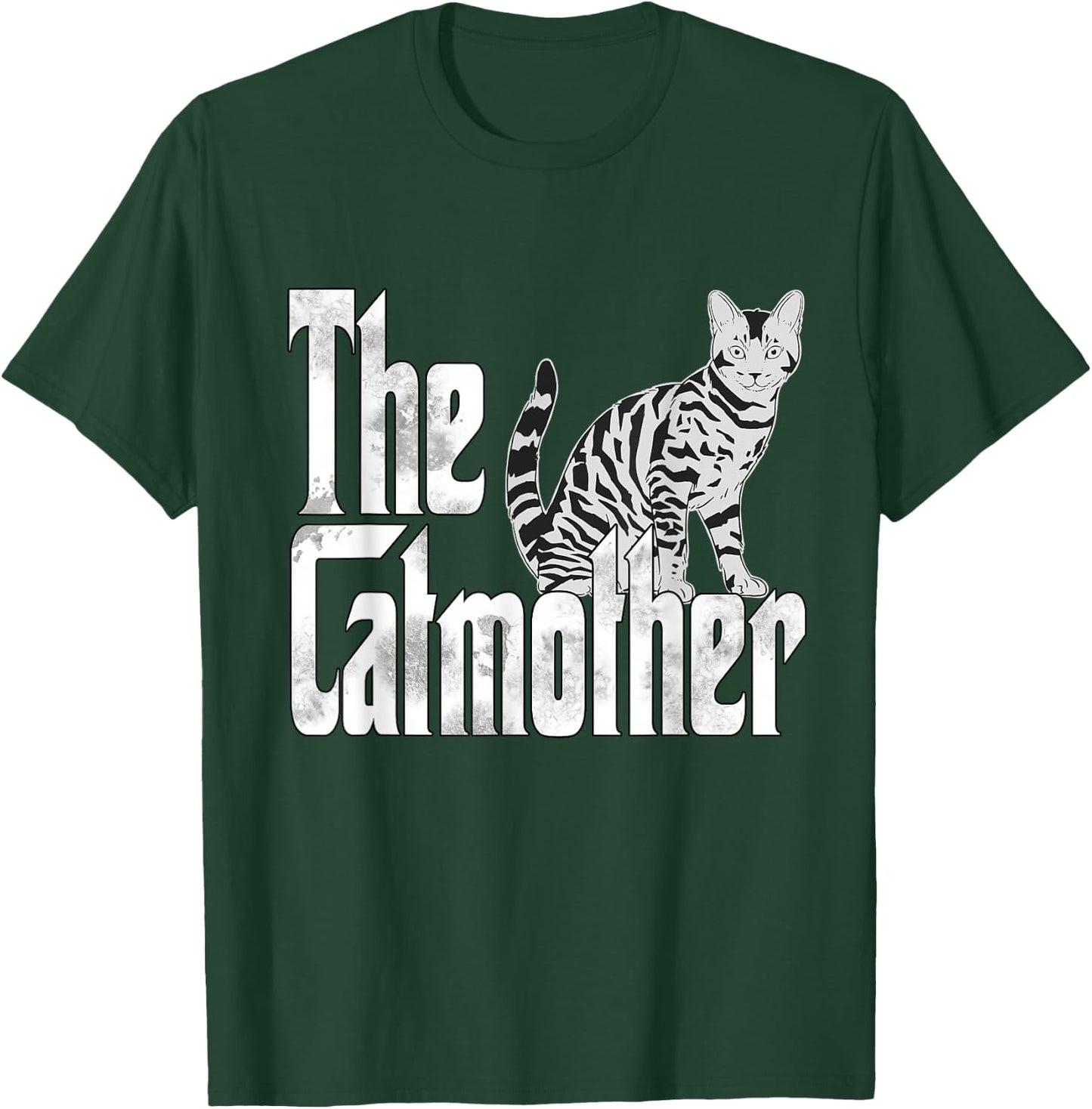 Cat Mom The Catmother Crazy Cat Mother Kitty Mommy T-Shirt - T-Shirt | Forest