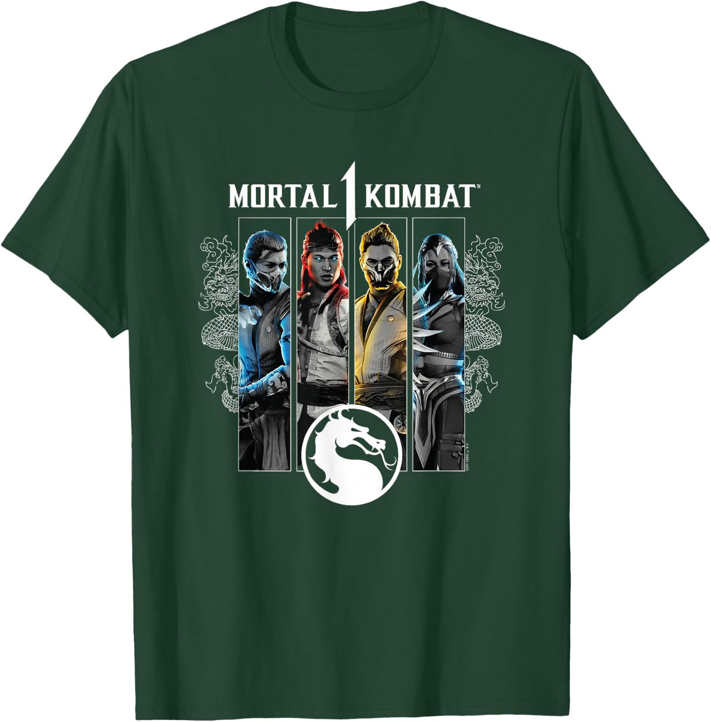 Mortal Kombat - MK1 Characters T-Shirt - T-Shirt | Forest