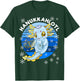 Axolotl Hanukkah With Dreidel Menorah Men Women Kids T-Shirt - T-Shirt | Forest